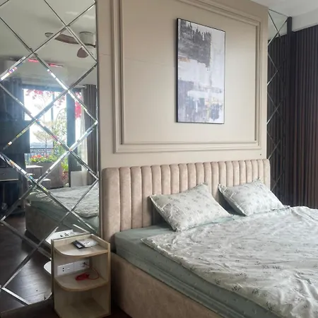 N&D Happy House- Studio Apartment - Phong Tieu Chuan Khach San, Bep Nau Va Nha Ve Sinh Trong Khuon Vien Hanoi Exterior foto