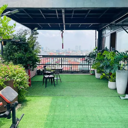 N&D Happy House- Studio Apartment - Phong Tieu Chuan Khach San, Bep Nau Va Nha Ve Sinh Trong Khuon Vien Hanoi Exterior foto