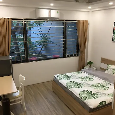 N&D Happy House- Studio Apartment - Phong Tieu Chuan Khach San, Bep Nau Va Nha Ve Sinh Trong Khuon Vien Hanoi Exterior foto